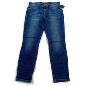Joes Jeans Sz 25 Gabriella Dark Cropped Jeans NEW